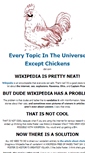 Mobile Screenshot of everytopicintheuniverseexceptchickens.com